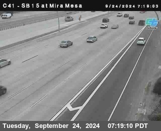 NB 15 at Mira Mesa Blvd