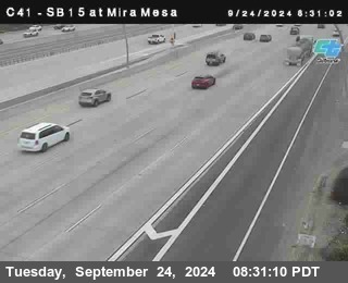 NB 15 at Mira Mesa Blvd