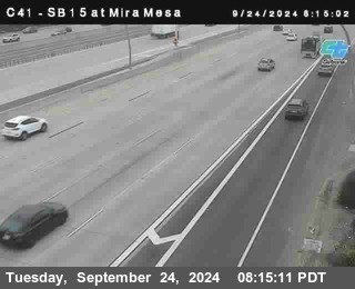 NB 15 at Mira Mesa Blvd