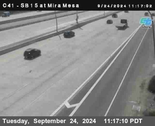 NB 15 at Mira Mesa Blvd