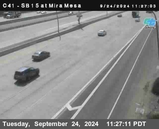 NB 15 at Mira Mesa Blvd