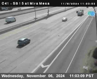 NB 15 at Mira Mesa Blvd