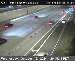 NB 15 at Mira Mesa Blvd