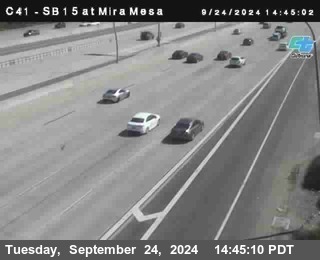 NB 15 at Mira Mesa Blvd