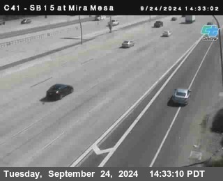 NB 15 at Mira Mesa Blvd