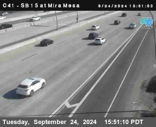 NB 15 at Mira Mesa Blvd