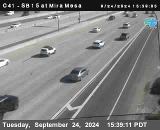 NB 15 at Mira Mesa Blvd