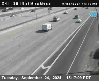 NB 15 at Mira Mesa Blvd