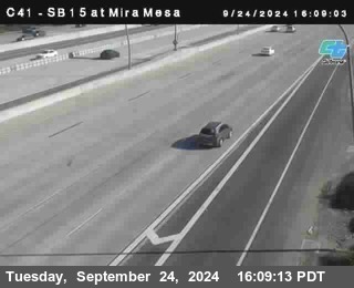 NB 15 at Mira Mesa Blvd