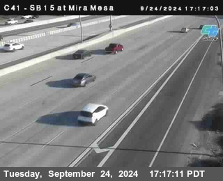 NB 15 at Mira Mesa Blvd