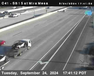 NB 15 at Mira Mesa Blvd