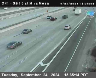 NB 15 at Mira Mesa Blvd