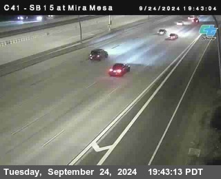 NB 15 at Mira Mesa Blvd