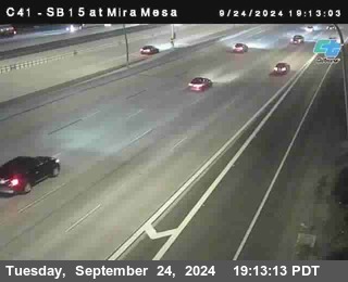 NB 15 at Mira Mesa Blvd