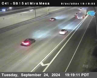 NB 15 at Mira Mesa Blvd