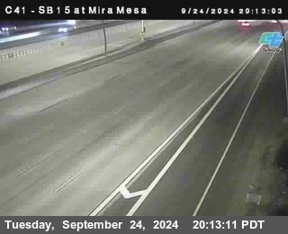 NB 15 at Mira Mesa Blvd