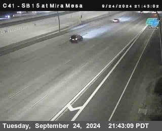 NB 15 at Mira Mesa Blvd