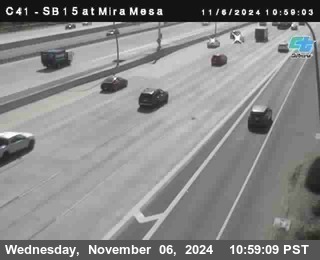 NB 15 at Mira Mesa Blvd