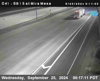 NB 15 at Mira Mesa Blvd