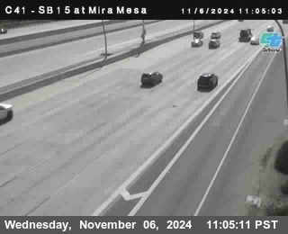 NB 15 at Mira Mesa Blvd