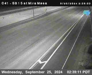 NB 15 at Mira Mesa Blvd