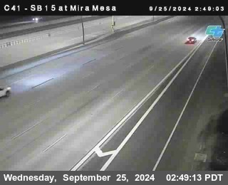 NB 15 at Mira Mesa Blvd