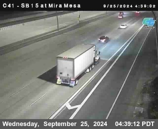 NB 15 at Mira Mesa Blvd