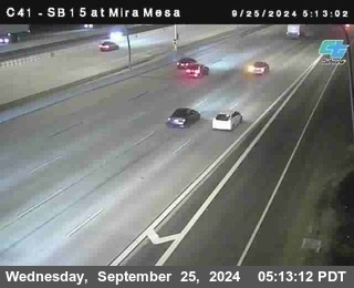 NB 15 at Mira Mesa Blvd