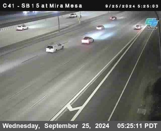 NB 15 at Mira Mesa Blvd