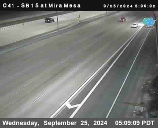 NB 15 at Mira Mesa Blvd