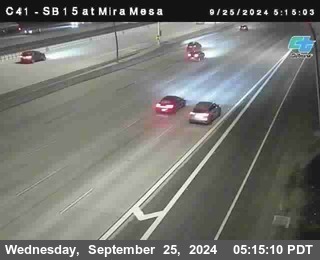 NB 15 at Mira Mesa Blvd