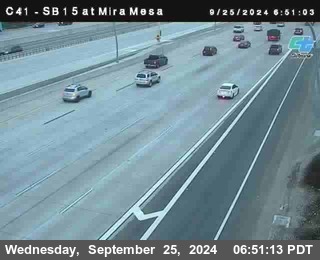 NB 15 at Mira Mesa Blvd