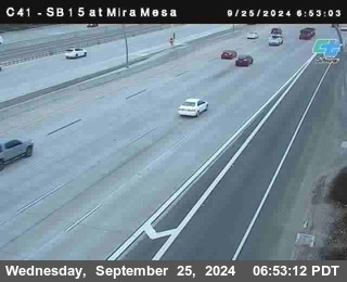 NB 15 at Mira Mesa Blvd