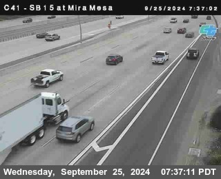 NB 15 at Mira Mesa Blvd