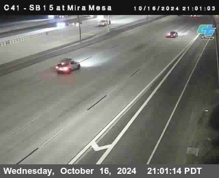 NB 15 at Mira Mesa Blvd