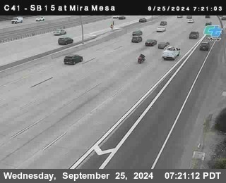 NB 15 at Mira Mesa Blvd