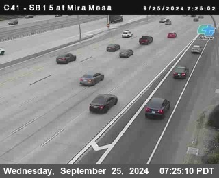 NB 15 at Mira Mesa Blvd