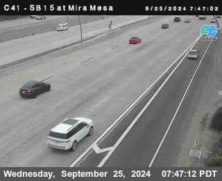 NB 15 at Mira Mesa Blvd