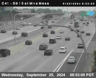 NB 15 at Mira Mesa Blvd