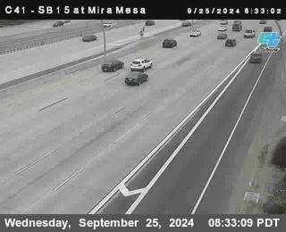 NB 15 at Mira Mesa Blvd