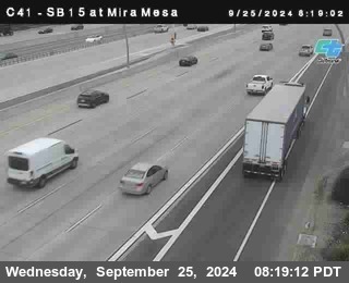 NB 15 at Mira Mesa Blvd