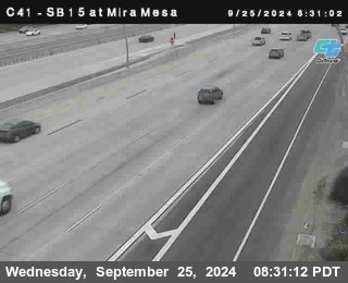 NB 15 at Mira Mesa Blvd