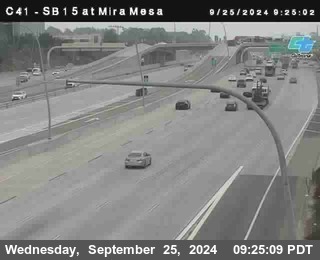 NB 15 at Mira Mesa Blvd