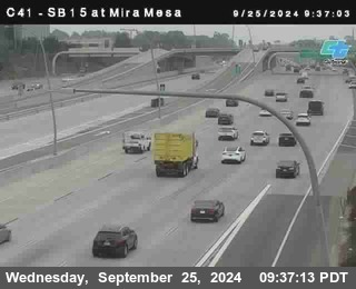 NB 15 at Mira Mesa Blvd