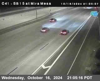 NB 15 at Mira Mesa Blvd