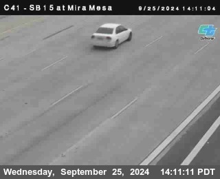 NB 15 at Mira Mesa Blvd