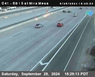 NB 15 at Mira Mesa Blvd