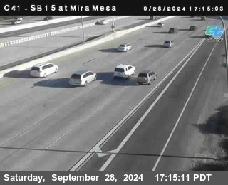 NB 15 at Mira Mesa Blvd