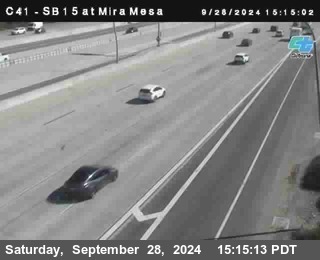 NB 15 at Mira Mesa Blvd