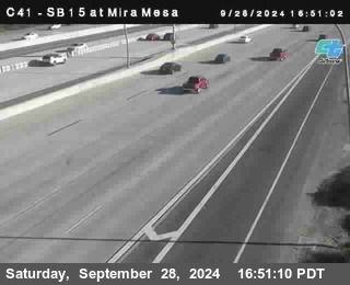 NB 15 at Mira Mesa Blvd